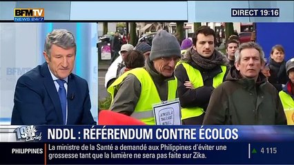 Philippe De Villiers - Ruth Elkrief. BFMTV - 15 février 2016