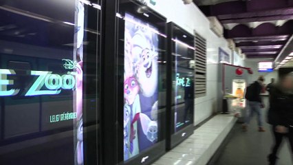 Pour « Zootopie », Disney investit le métro