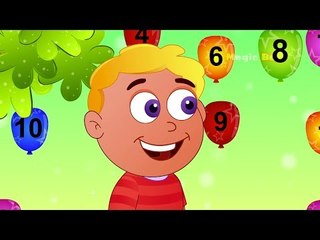 The Number Rhyme - English Nursery Rhymes - Cartoon And Animated Rhymes
