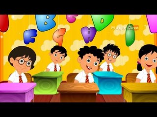The Alphabet Song - English Nursery Rhymes - Cartoon And Animated Rhymes