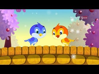 Download Video: Two Little Dicky Birds - English Nursery Rhymes - Cartoon And Animated Rhymes