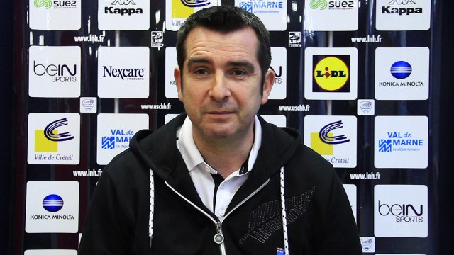 Déclas d'avant match Chambéry-Créteil avec C.MAZEL