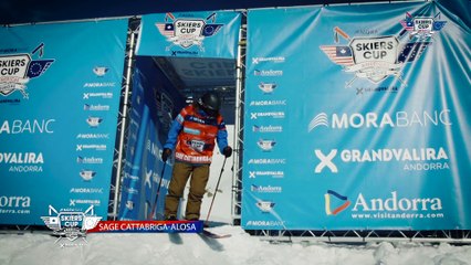 Run Sage Cattabriga-Alosa - BC Slopestyle Round 1 - Mora Banc Skiers Cup Grandvalira 2016