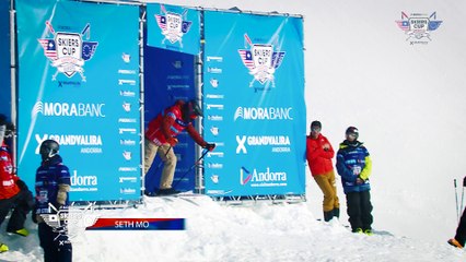 Run Seth Morrison - BC Slopestyle Round 1 - Mora Banc Skiers Cup Grandvalira 2016