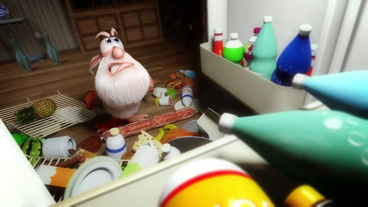 booba In The Kitchen - Funny Kids Cartoon - Episode 1 - Accidents and Chaos