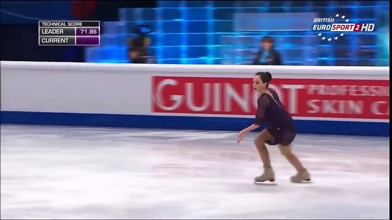 Elizaveta Tuktamysheva's flawless free skate at 2015 European Championship