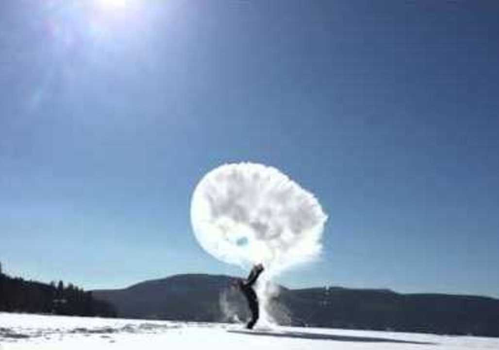 What Happens to Boiling Water at -34° Celsius