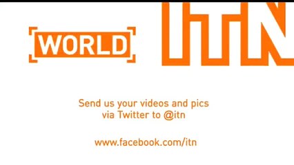 Lucky escape for woman in Brazil car crash