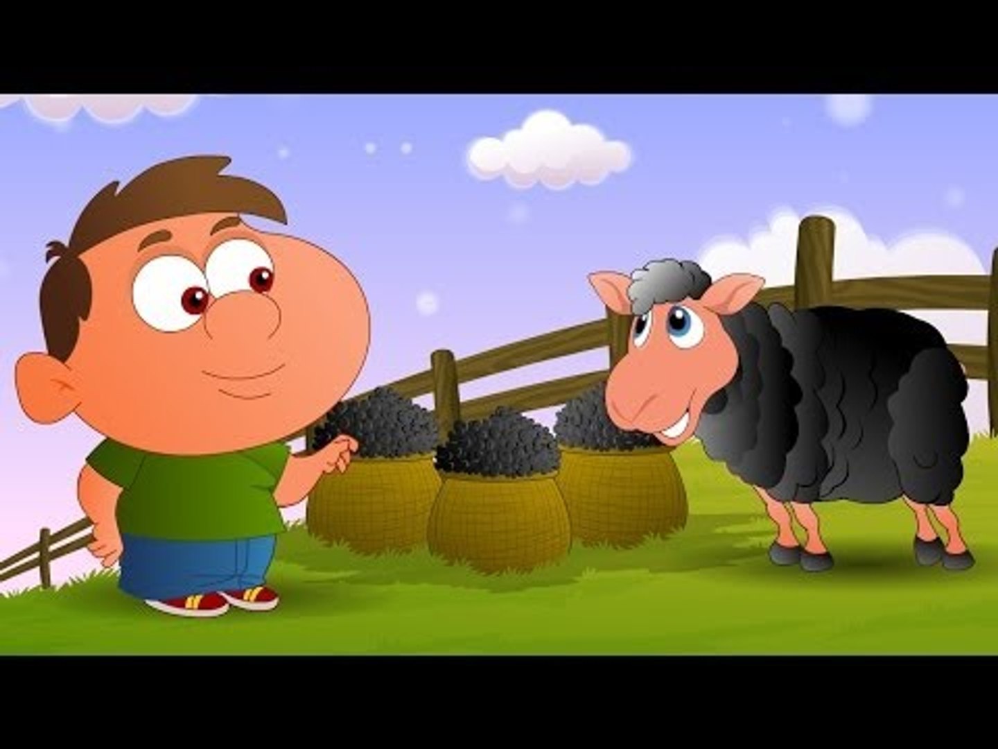 Baa Baa Black Sheep - English Nursery Rhymes - Cartoon And Animated Rhymes  - video Dailymotion
