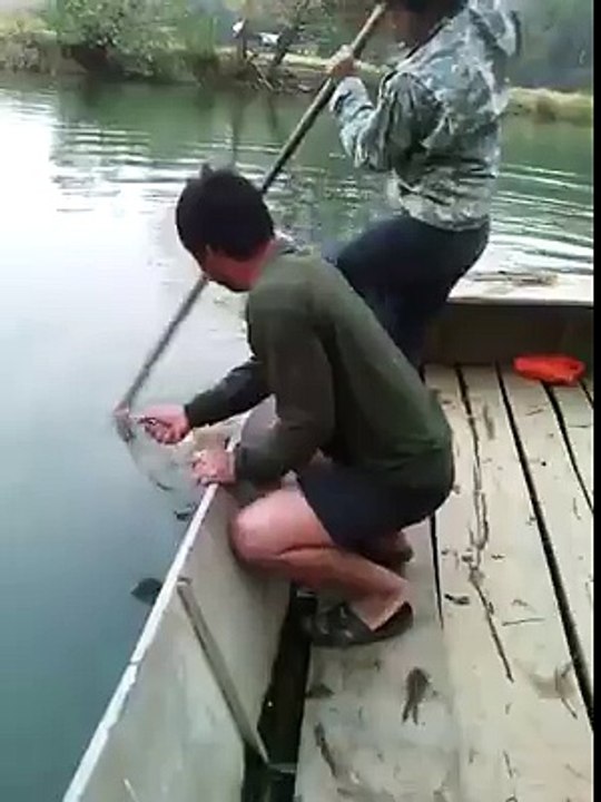Man sets  Water on Fire
