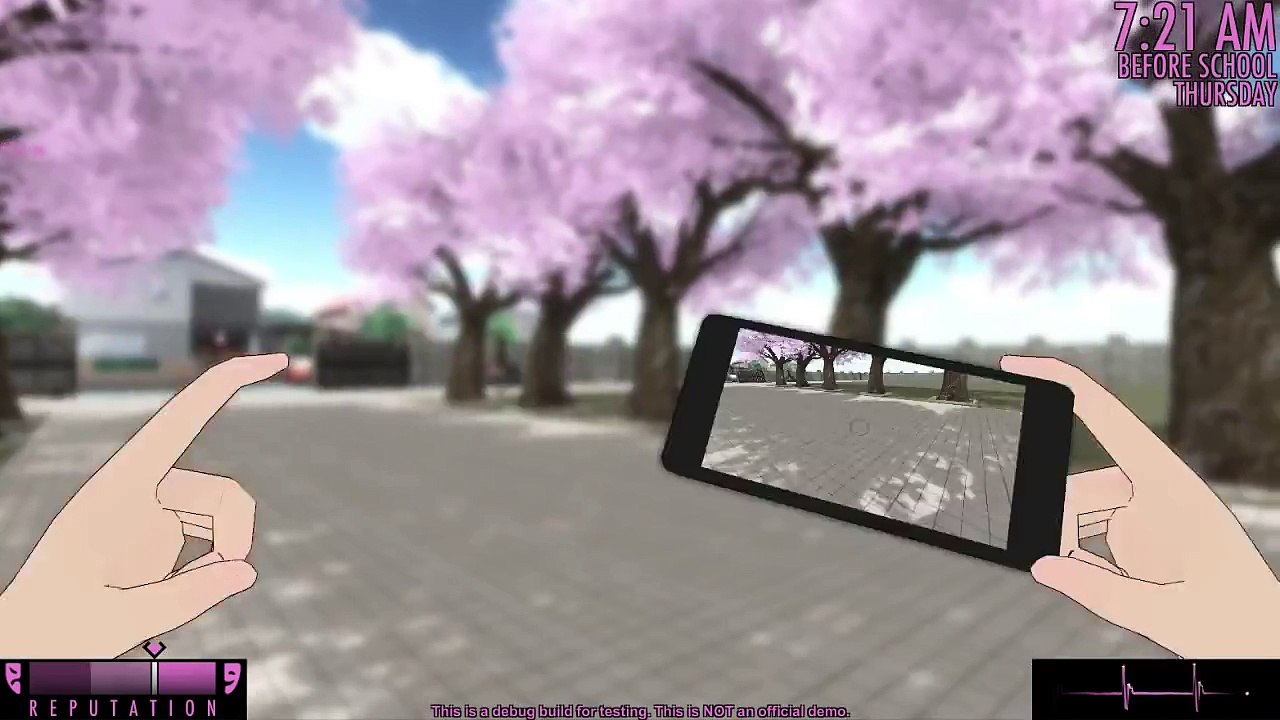 Cinematic Camera Mode - Yandere Simulator