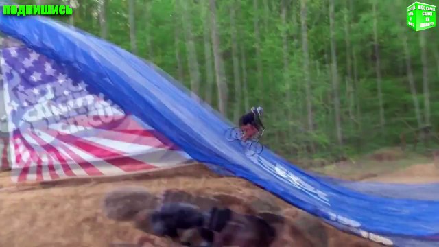 Четверное сальто на велосипеде - мировой рекорд