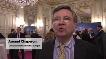 Business dialogue : Arnaud Chaperon Directeur de SolarPower Europe