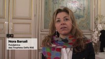Business dialogue : Nora Barsali Fondatrice des Trophées Défis RSE