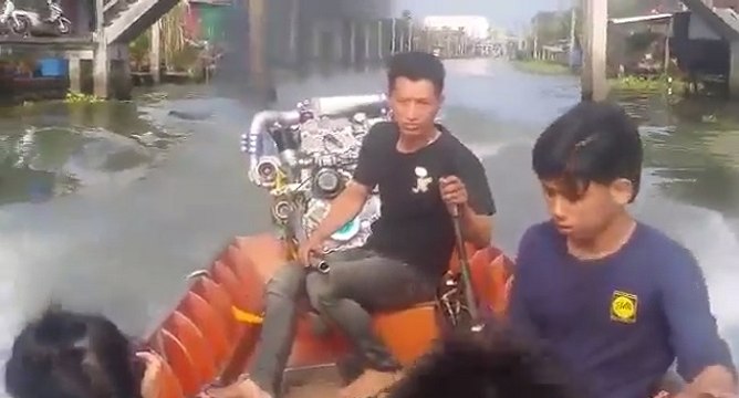 Un petit bateau très puissant