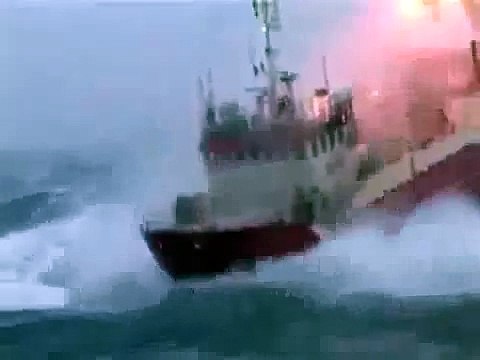 Самые могучие карабли попавшие в идеальный Шторм