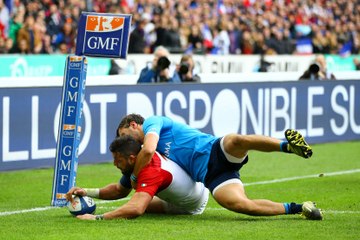 France - Italie : L'essai de Damien Chouly