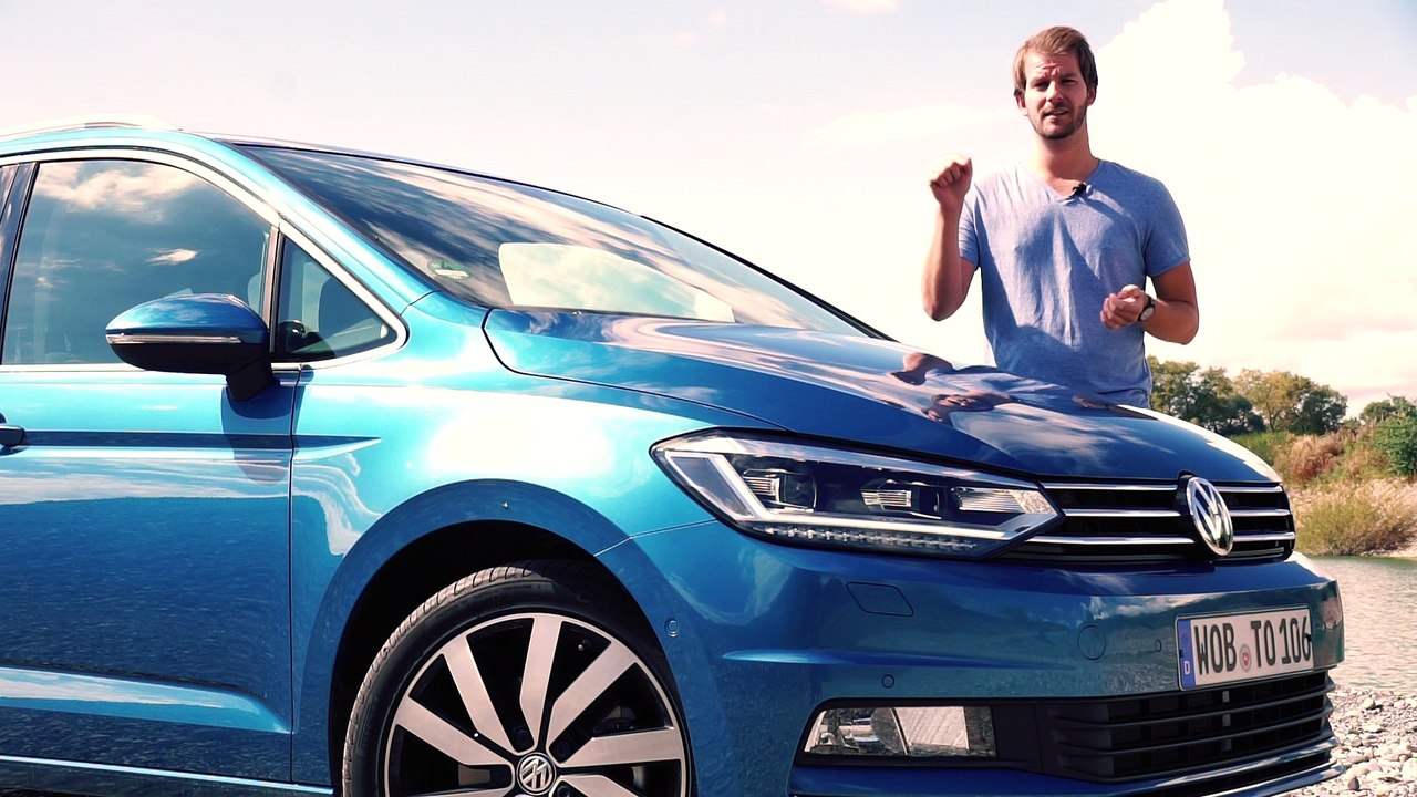 VW Touran 2015 2.0 TDI SCR BlueMotion Test Review - #ilovecars