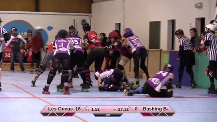HD_Les Gueuses de Pigalle VS Les Bashings Banshees 1ere mi-temps