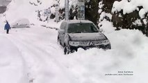 Extreme Snow Off Road with Snow Chains - Mitsubishi Pajero Sport-Montero-Challenger Sport