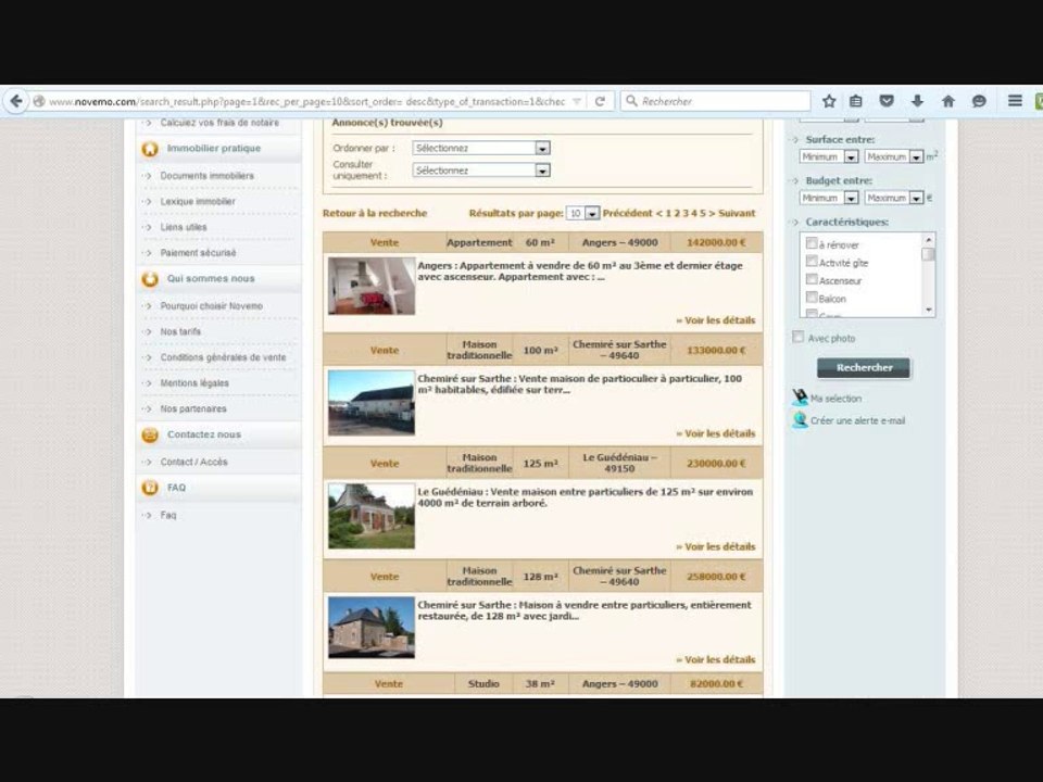 Vendre seul sa maison : Maison à vendre - Site immobilier