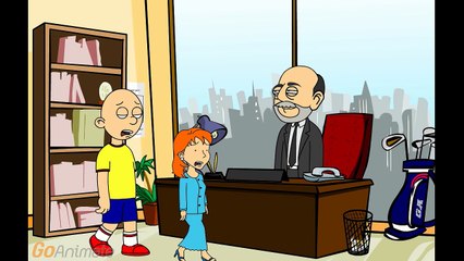 GO!A: Caillou And Rosie Chew Gum And Gets Grounded