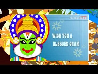 Onam - Kingini Chellam - Pre School - Animated/Cartoon Rhymes For Kids