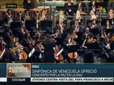 Sinfónica de Venezuela ofrece concierto en la sede de la ONU