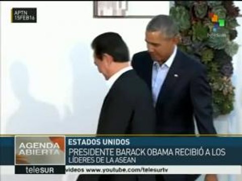 EE.UU.: Líderes de países ASEAN se reúnen con Barack Obama