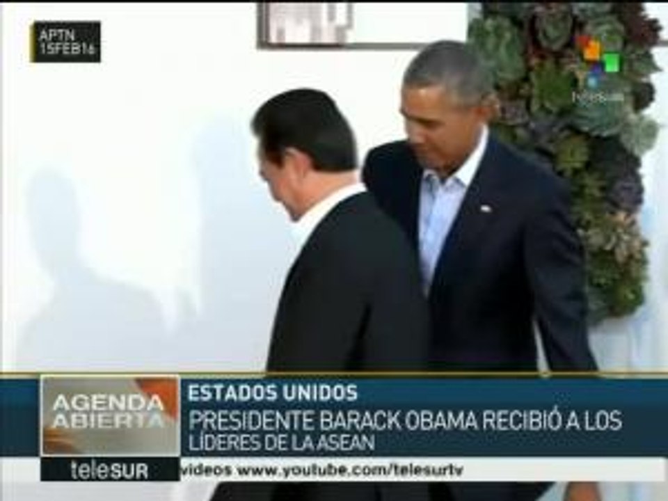 EE.UU.: Líderes de países ASEAN se reúnen con Barack Obama