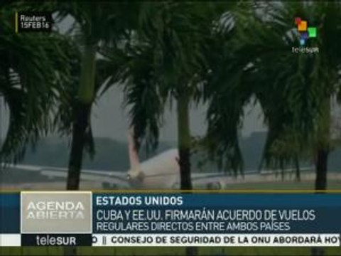 Cuba y EE.UU. firmaran acuerdo para restaurar vuelos comerciales