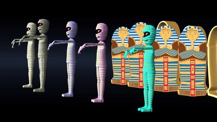 Halloween Finger Family Collection With Skeleton | Mummy | Pumpkin | Ghost | Monster Finger Family