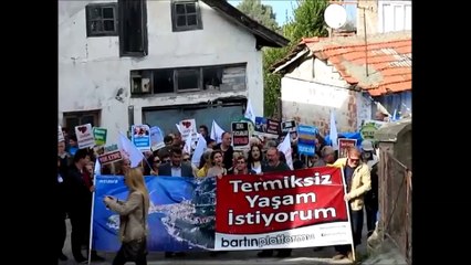 AMASRA KÖYLÜ KARŞI ÇIKTI ÇED TOPLANTISI YAPILAMADI