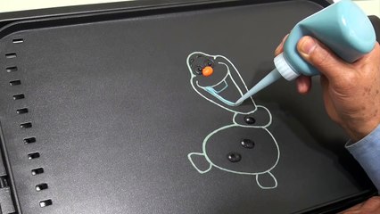 Pancake Art - Olaf (Frozen  Frozen Fever) by Tiger Tomato