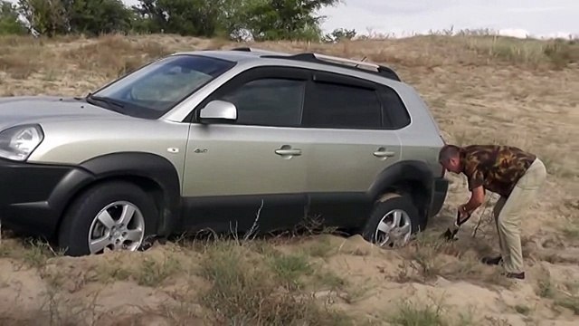 Hyundai Tucson Off-road Extreme 4x4 Test Drive 2015 Hard Stuck