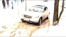 Infiniti FX35 (Инфинити ФХ35) winter off road