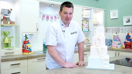 Seashell - Seaside Romantic Love Wedding Cake Tutorial Preview - Paul Bradford Sugarcraft School