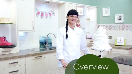 Simple Wrap Wedding Cake Tutorial Preview - Paul Bradford Sugarcraft School