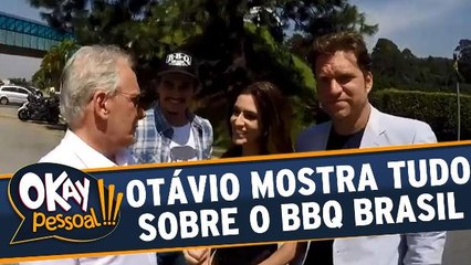 Otávio Mesquita mostra tudo da coletiva do BBQ Brasil