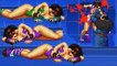 MUGEN ryona,infernal goenitz super attaks on mai kof