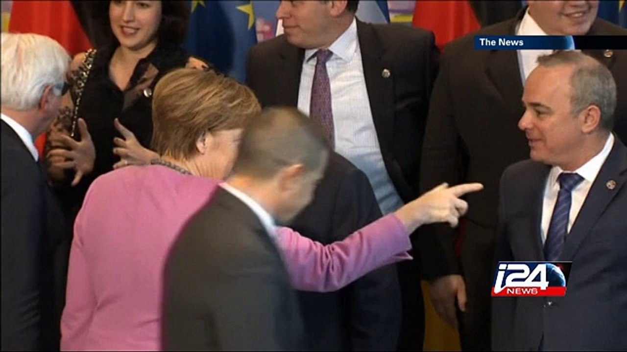Merkel: "Time is not right to push a two state solution"