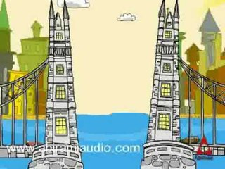 London Bridge - English Nursery Rhymes - Cartoon/Animated Rhymes For Kids