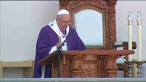El papa pide a religiosos en Morelia que no sean 