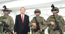 Erdoğan, Jandarma Komando Özel Asayiş Komutanlığı'nı Ziyaret Etti