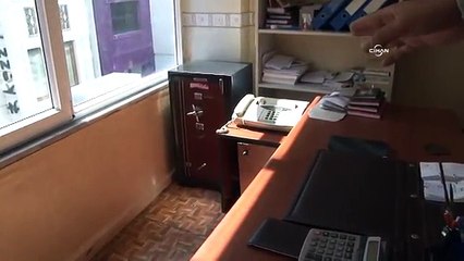 Matkapla 3 kasayı delen soyguncular 150 bin lira alarak kaçtı