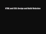 Download HTML and CSS: Design and Build Websites PDF Free