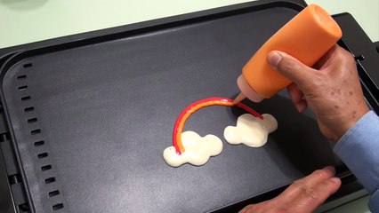 Pancake Art - Rainbow Super Easy by Tiger Tomato