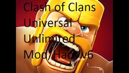 Download Clash of Clans Universal Unlimited Mod/Hack v6