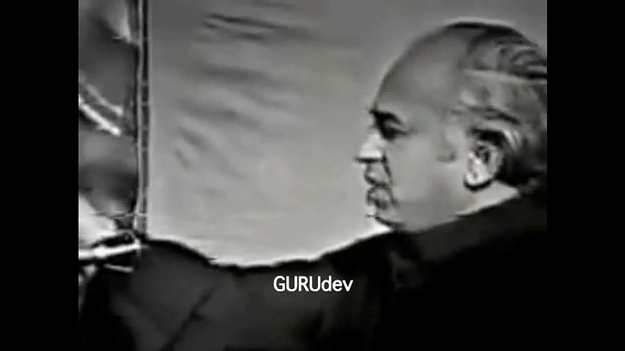 Bangladeshi Swines go to Hell   Zulfikar Ali Bhutto (and they blame india for Pak break up)