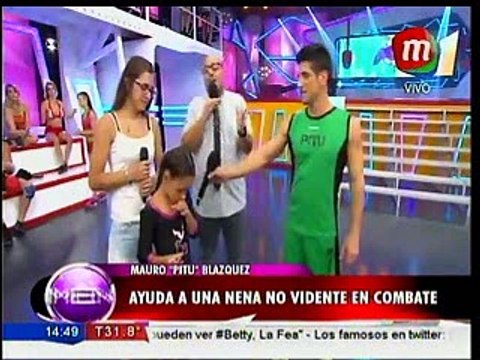 Entrevista completa: Mauro Pitu Blazquez nos muestra su arte junto a chicos con capacidades diferentes